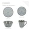 Table 12 16pc Stonewashed Dinnerware Set TD16Y50S - alternate 5